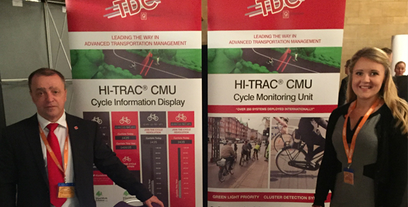 Q-Free TDC Display Cycle Monitoring Systems at 3rd Annual Cycle City Active City